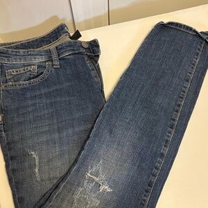 GAP High Rise Skinny Blue Jeans